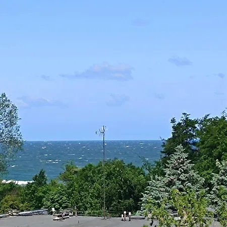 Apartamento Tropikalny Prywatny Taras Na Dachu Z Widokiem Na Morze Sianożęty