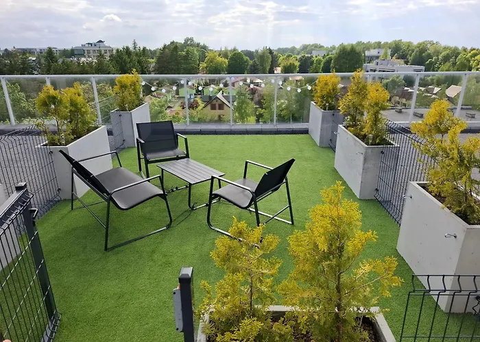 Apartamento Tropikalny Prywatny Taras Na Dachu Z Widokiem Na Morze